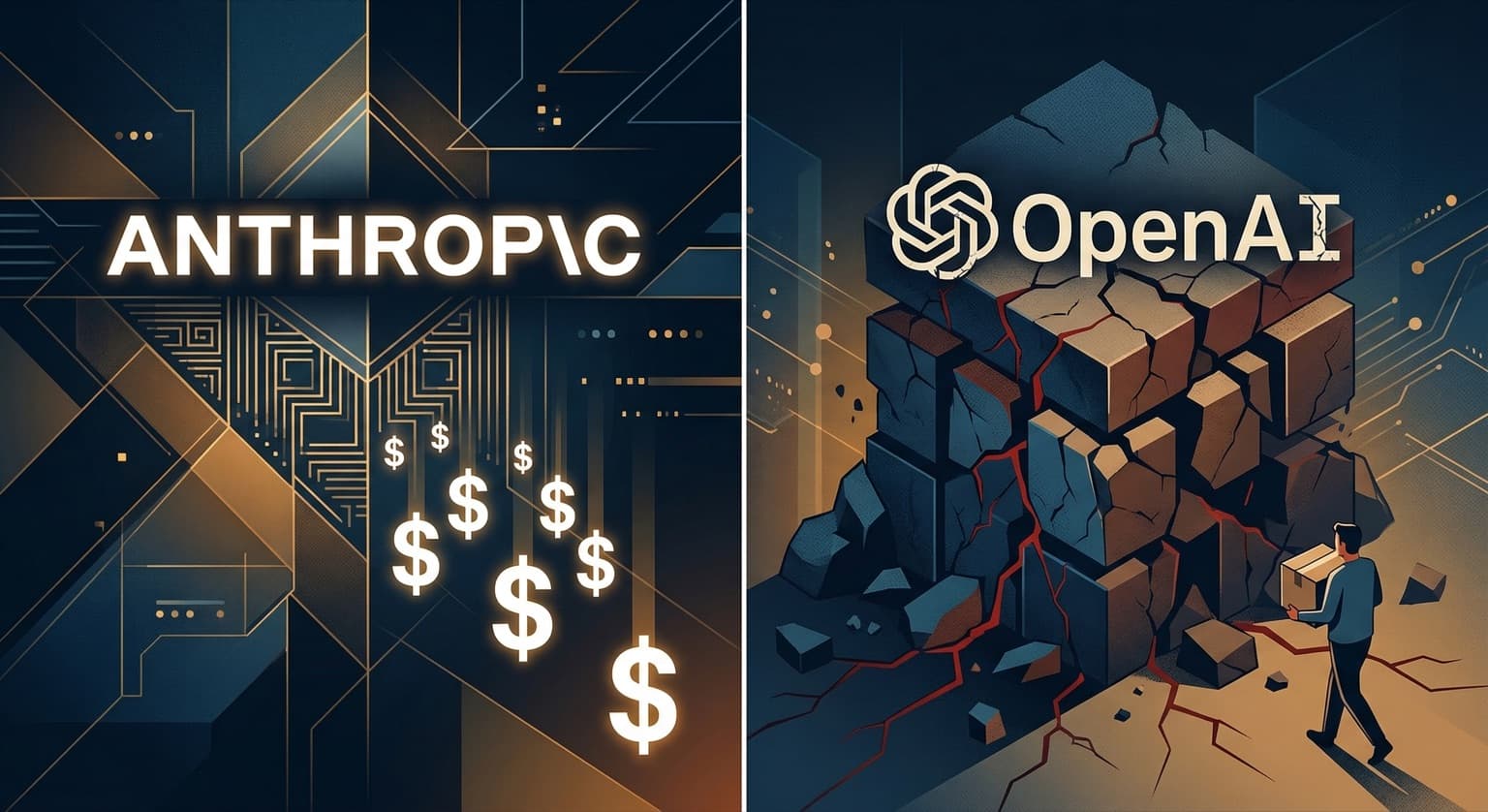 Anthropic's 60% Cost Lead Went Unreported. OpenAI's Pentagon Fracture Was Everywhere.