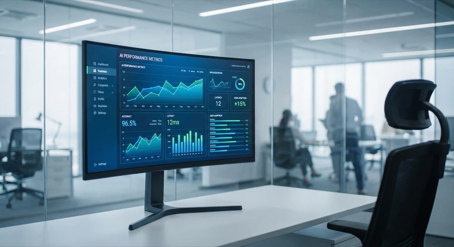 Business analytics dashboard