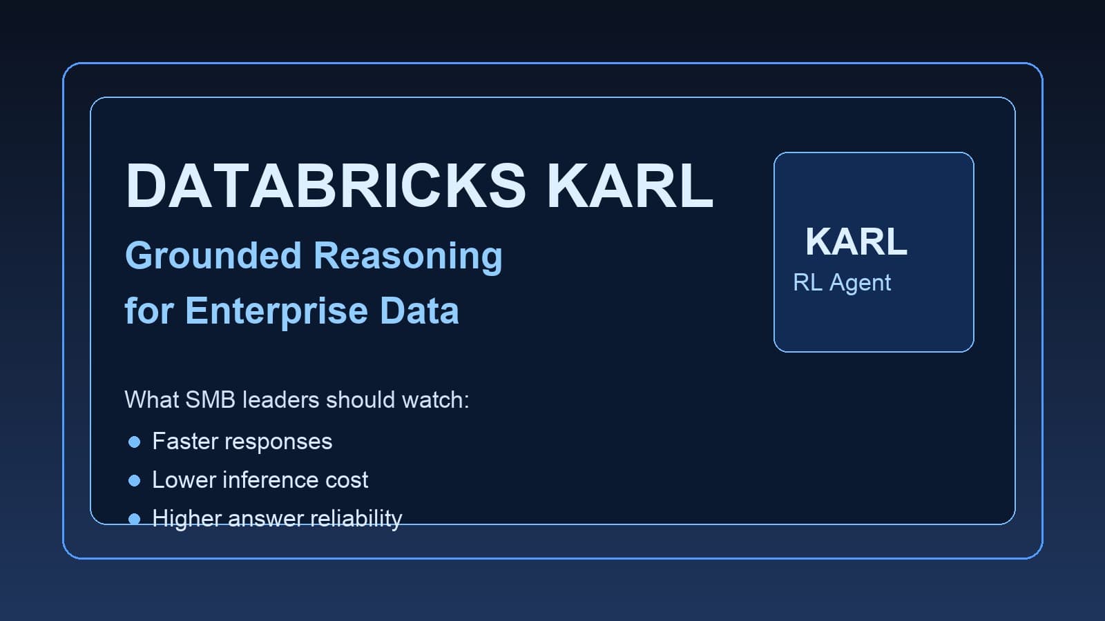 Databricks Launches KARL: A Grounded-Reasoning Agent Built for Enterprise Data