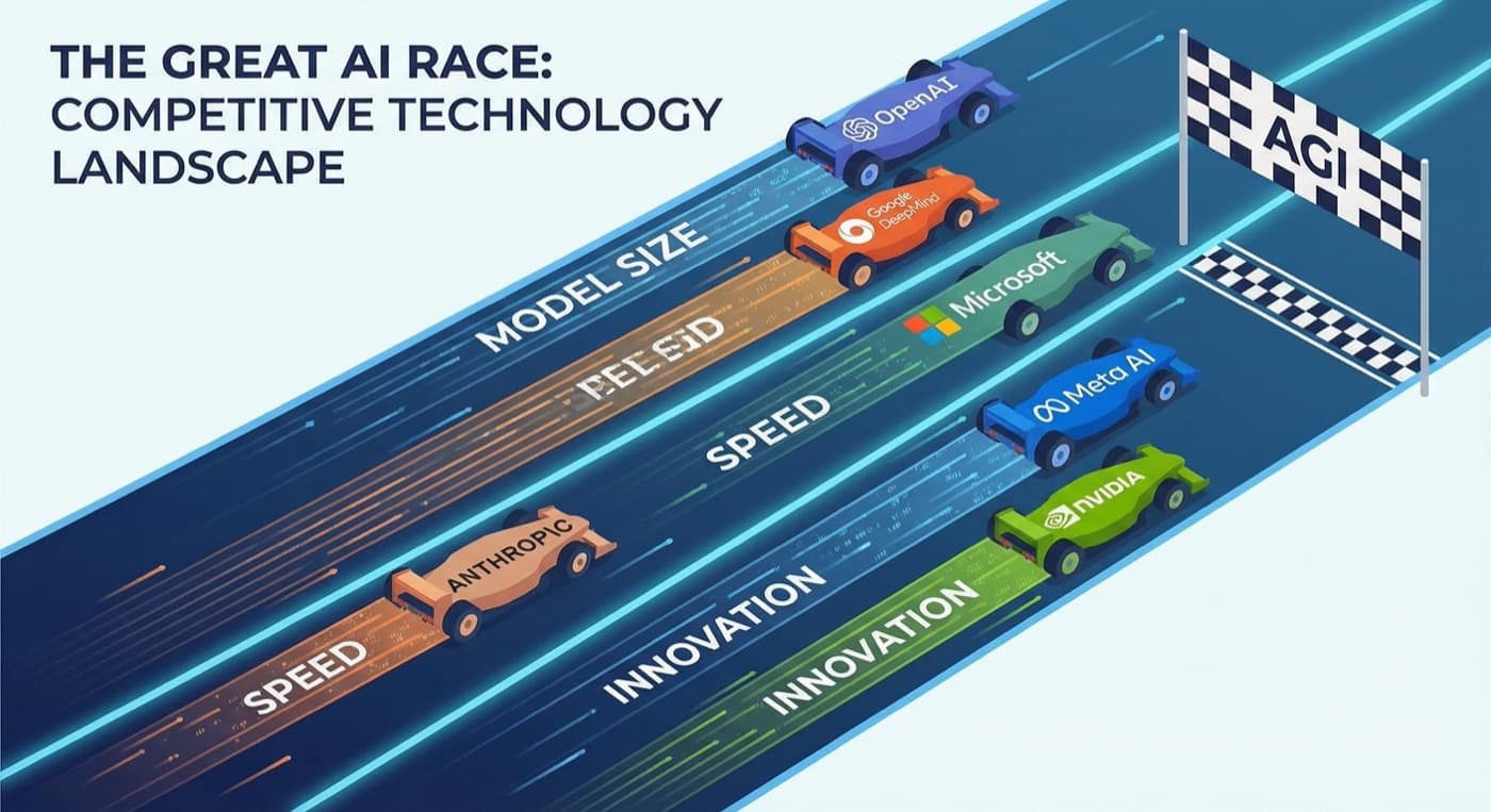 AI companies racing to release models