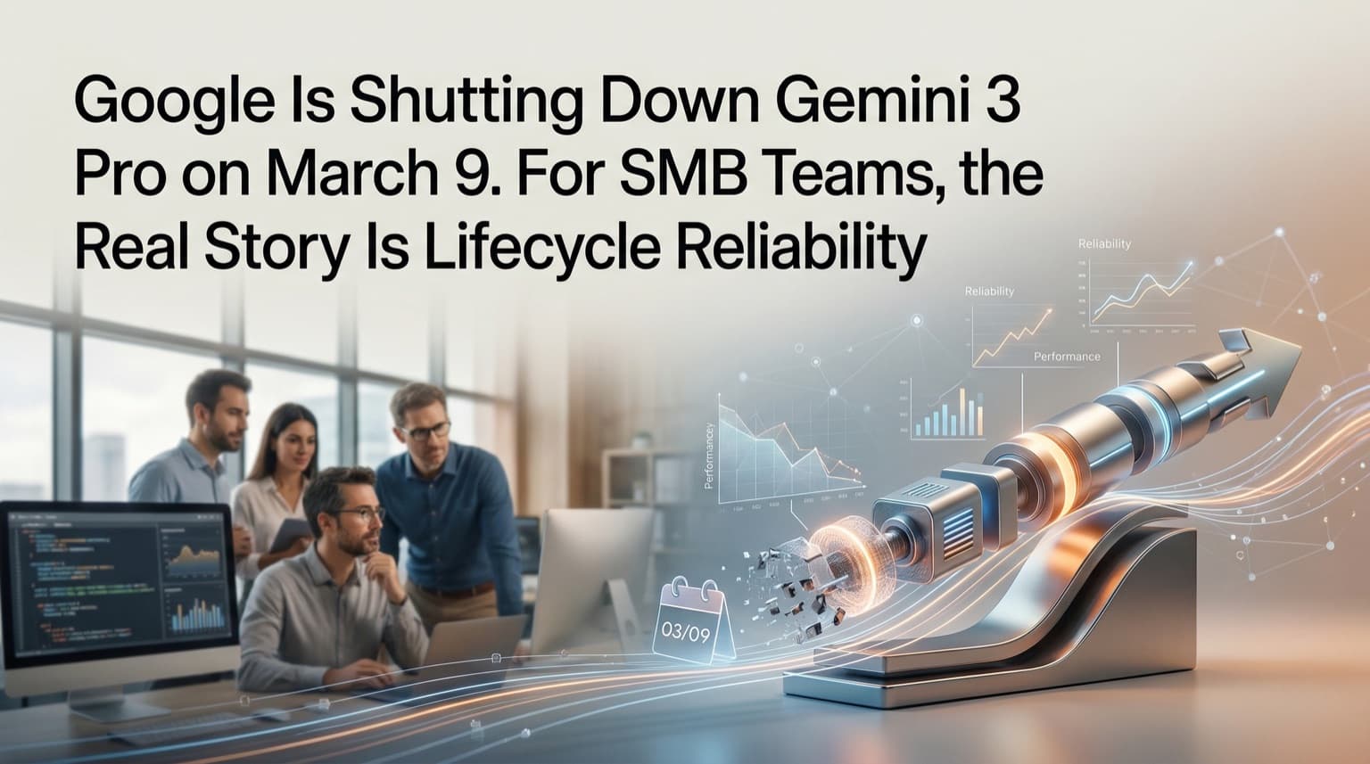 Google Is Shutting Down Gemini 3 Pro on March 9. For SMB Teams, the Real Story Is Lifecycle Reliability