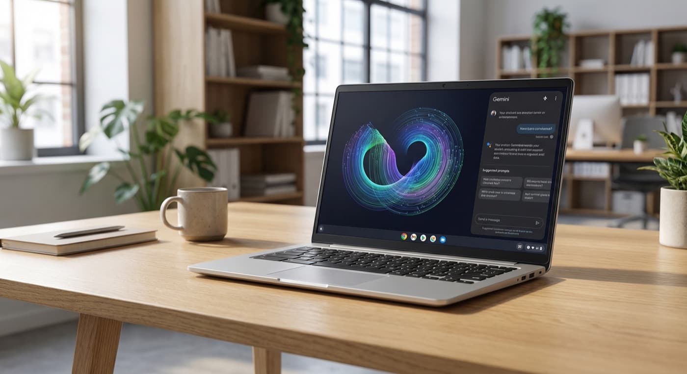 Gemini Finally Hits Chromebook Plus: Desktop-Class AI for Small Business