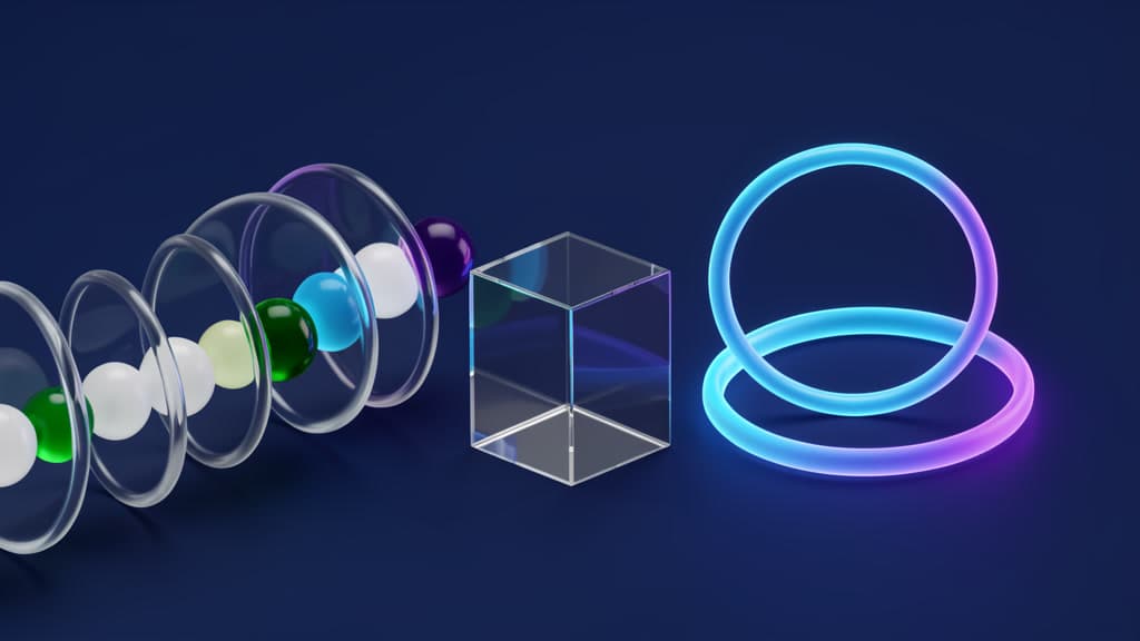Abstract glass session tokens pass through cool-toned validation gates before a restored browser-agent state can be reused.