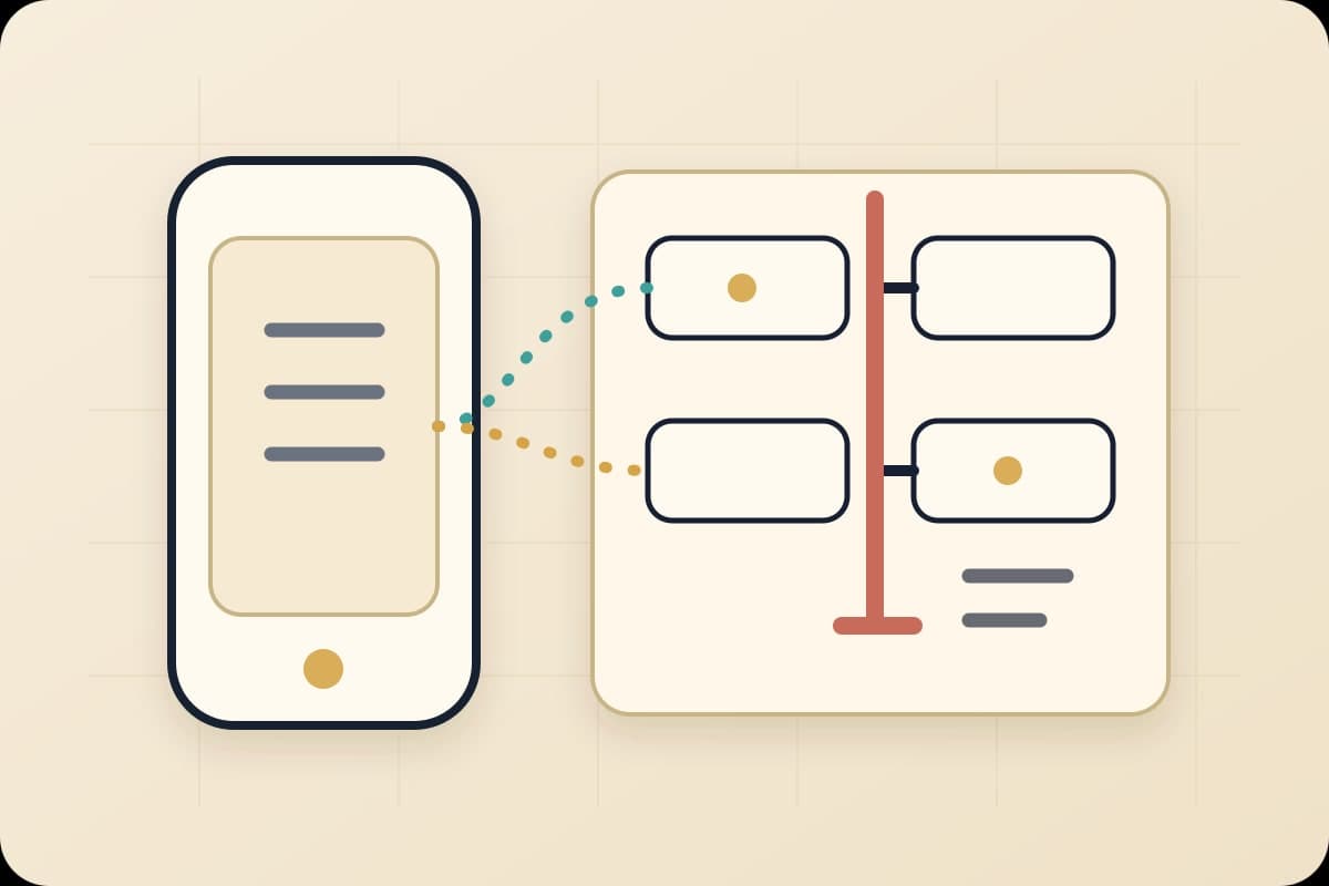 A phone-side review board routes agent tasks into launch, inspect, evidence-review, and workstation-required lanes with a clear boundary before merge authority.