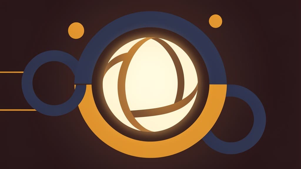 Abstract geometric sphere with connected paths representing AI agents evaluating enterprise IT incidents.