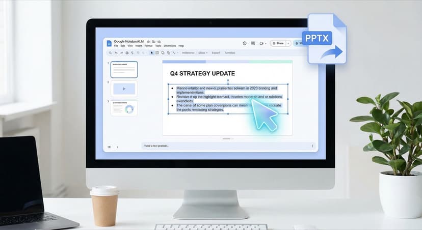 NotebookLM Just Became a Real Presentation Tool: Prompt-Based Slide Editing and PowerPoint Export Are Here