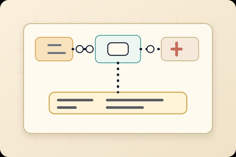 A route-sketch worksheet shows trigger, read access, write access, human pause, first live run, and client-visible receipt cards before an AI-built workflow reaches business records.