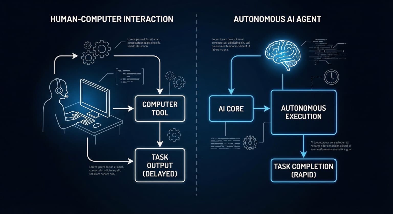 Comparison of Human Tool Use vs AI Outcomes