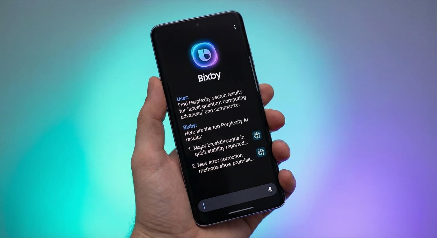 Samsung Reboots Bixby as a Full AI Agent With Perplexity Search Built In