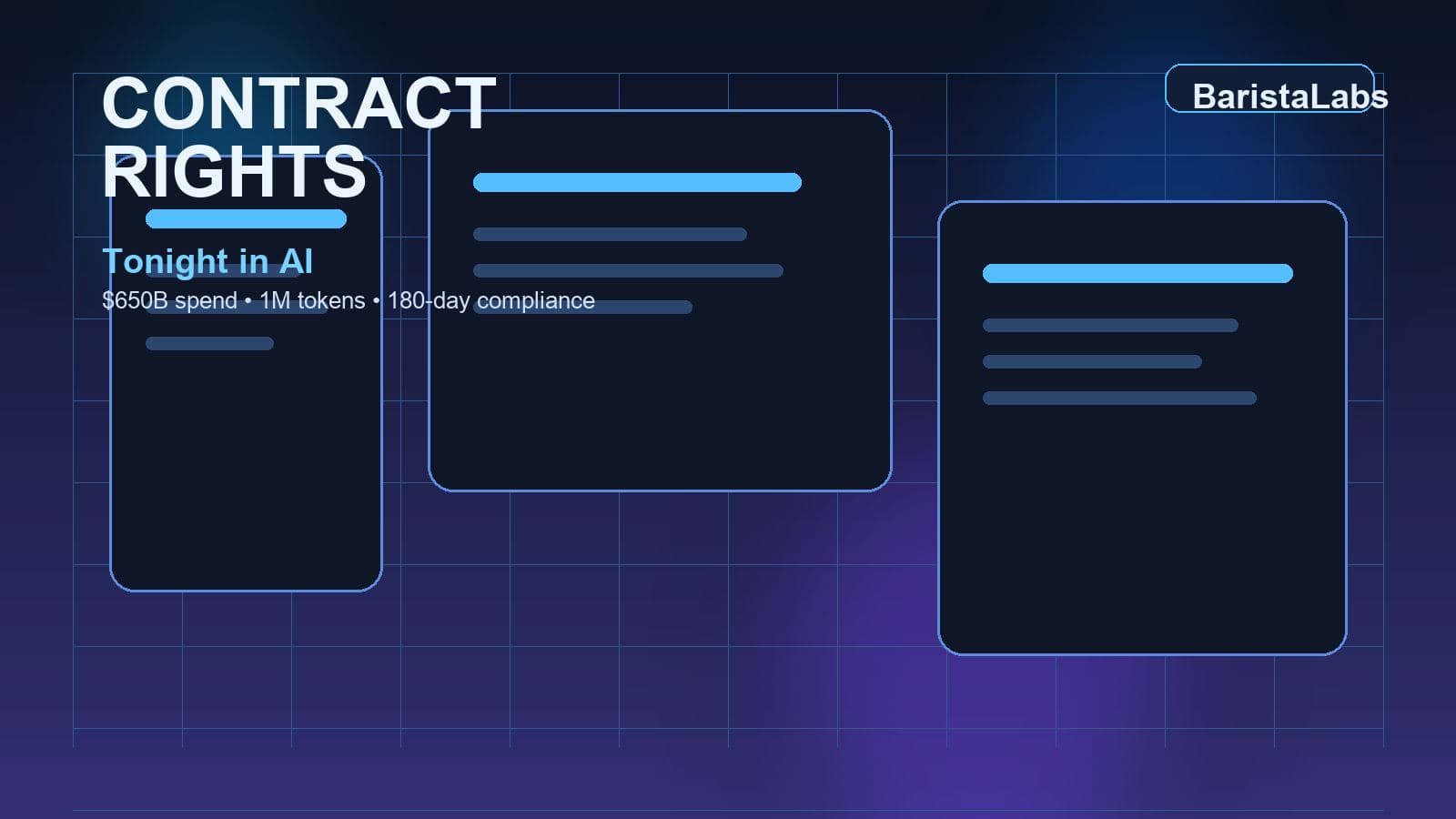 Contract rights kept showing up in tonight’s AI news