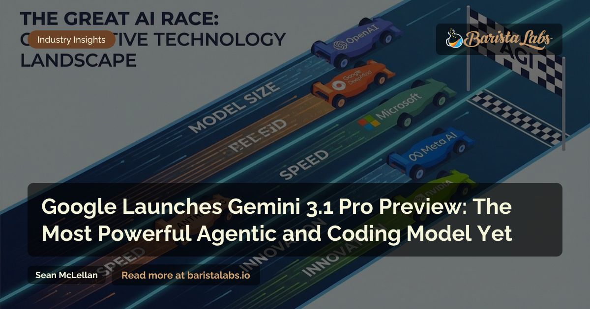 Google Launches Gemini 3.1 Pro Preview: Most Powerful Agentic AI Model