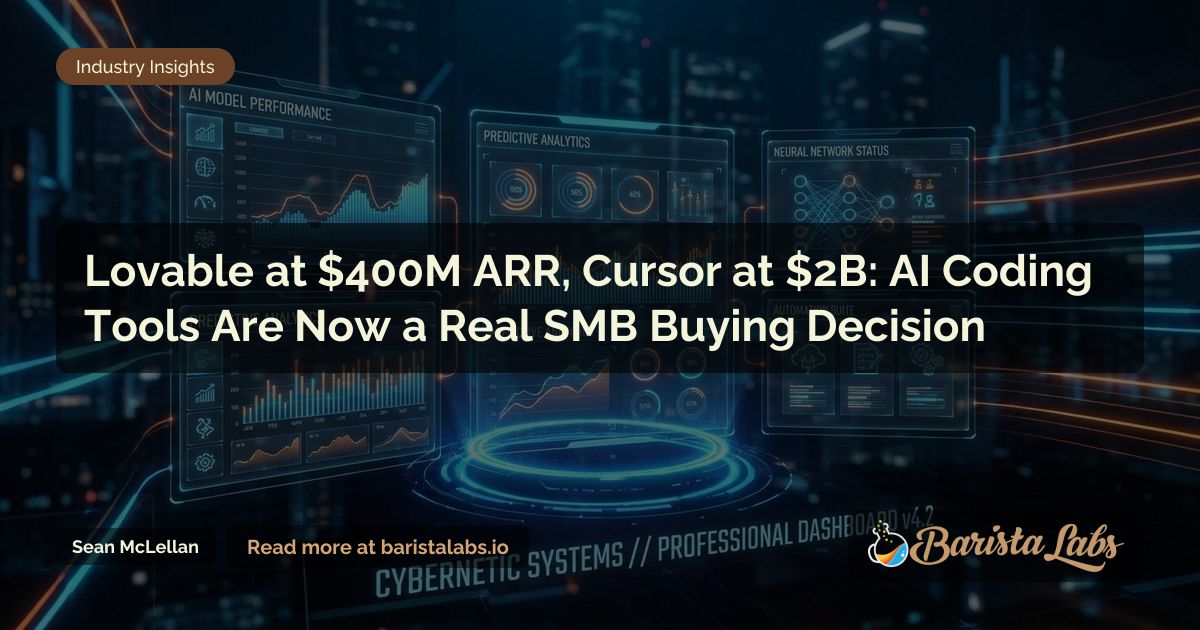 Lovable $400M ARR and Cursor $2B: What SMBs Should Do About AI Coding Tools