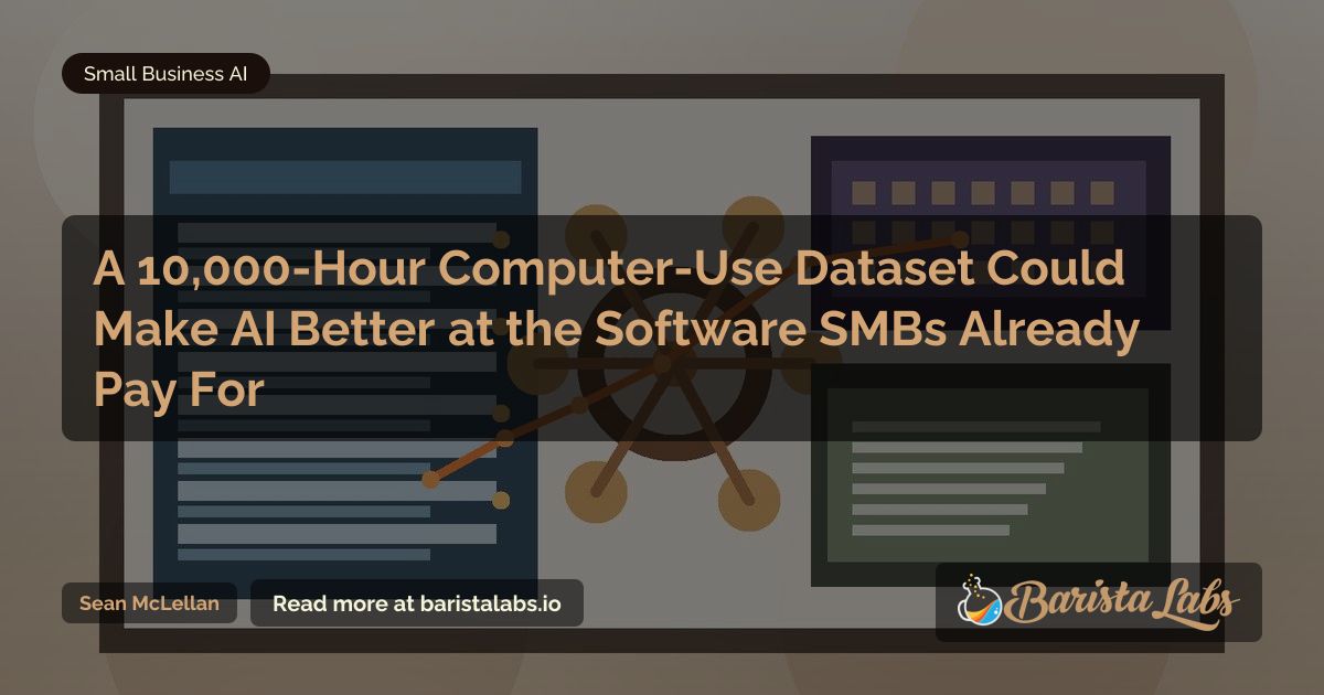 A 10,000-Hour Computer-Use Dataset Could Make AI Better at the Software ...